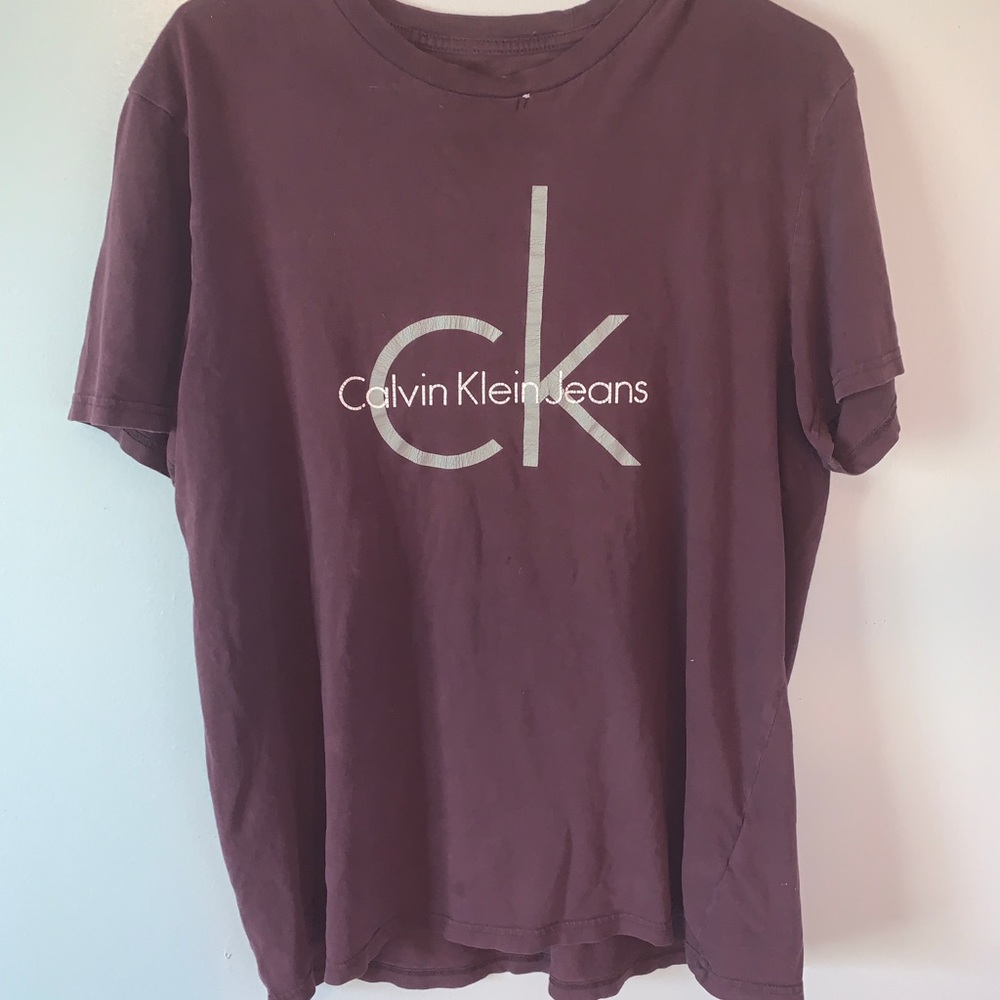 Vintage Calvin Klein Jeans Short Sleeve Tee Shirt